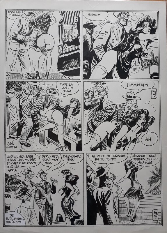 Jordi Bernet, Carlos Trillo, Bang Bang / Cicca Dum Dum - Comic Strip