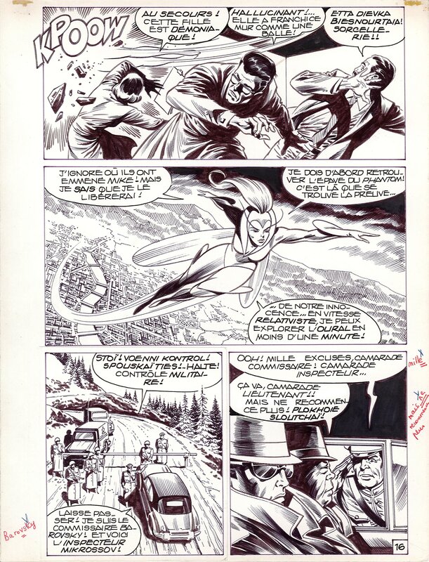 Jean-Yves Mitton - Mikros - MUSTANG 65 Page 18 - Comic Strip