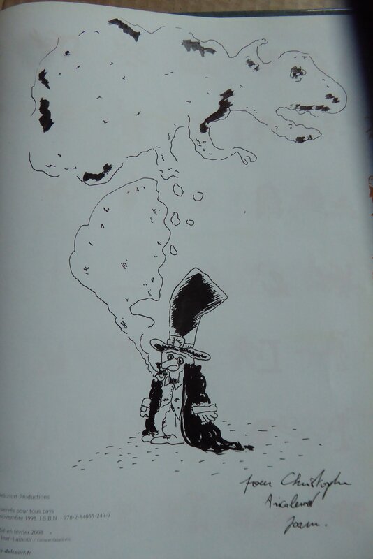 Donjon t2 by Joann Sfar, Lewis Trondheim - Sketch