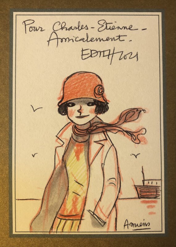 Emma G.Wildford by Édith - Sketch