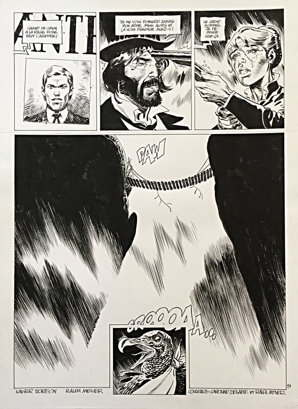 Ralph Meyer, Undertaker - Le Mangeur d'Or (T1) - Comic Strip