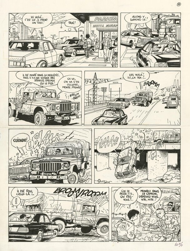 Marc Wasterlain, Jeannette Pointu - Reportages, Tome 5 - Planche 19 - Comic Strip