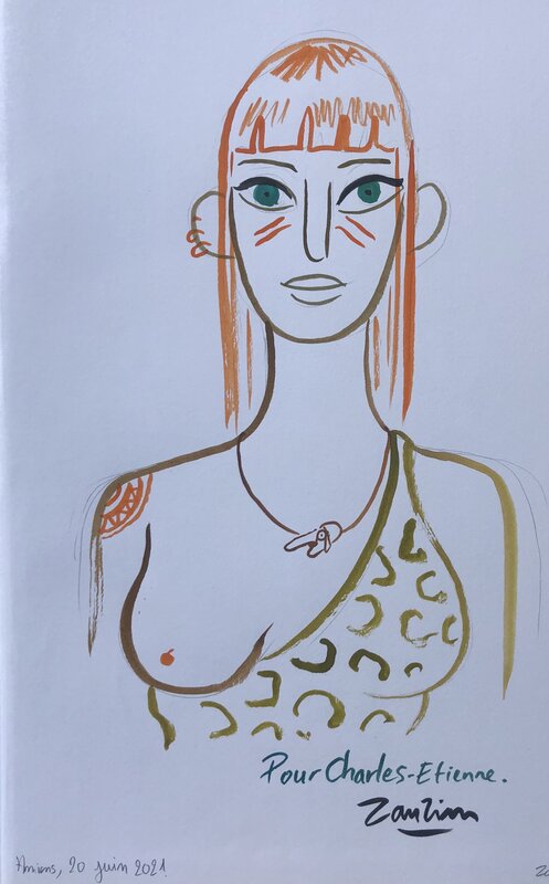 L’Île aux femmes by Zanzim - Sketch