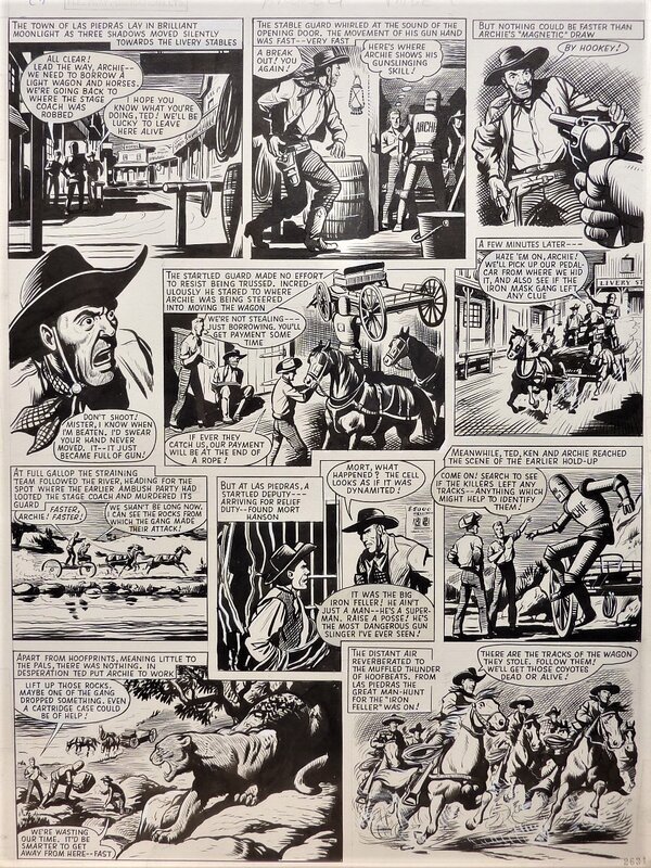 Robot Archie by Ted Kearon - Comic Strip