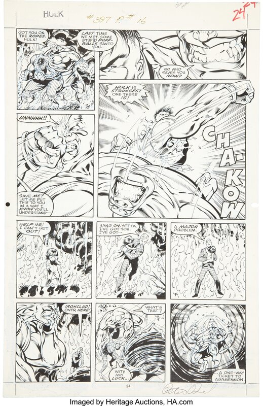 Dale Keown, Mark Farmer, Dale Keown - Incredible Hulk #397 p16 - Comic Strip