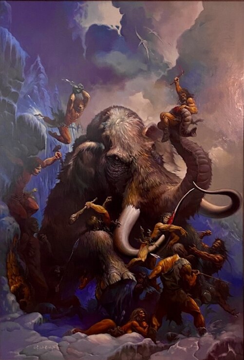Ken Kelly - The Ice Mammoth Cometh - Couverture originale