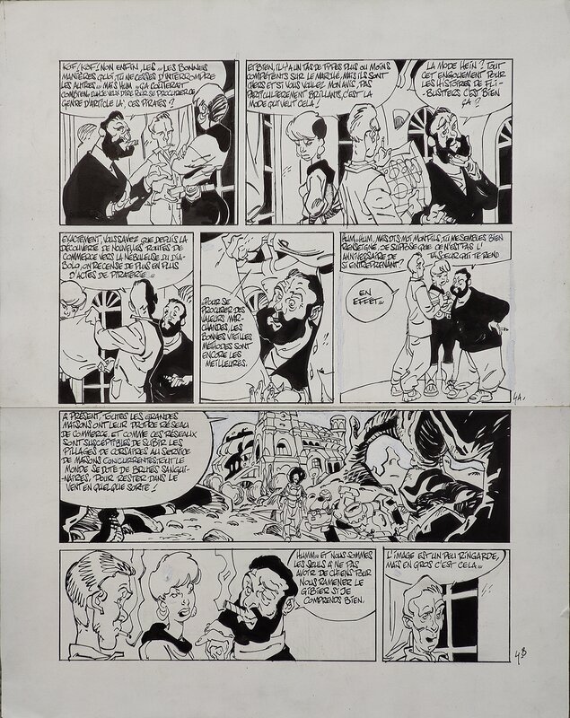 Nicolas Moraes, Richard Marazano, SIDNEY ET HOWELL 1 - pl. 4 - Comic Strip