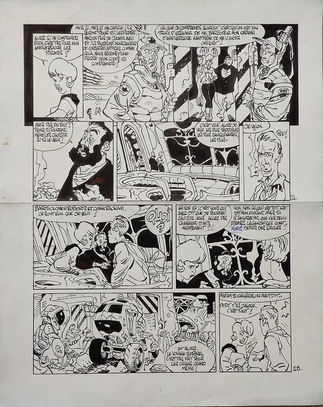 Nicolas Moraes, Richard Marazano, SIDNEY ET HOWELL 1 - pl. 5 - Comic Strip