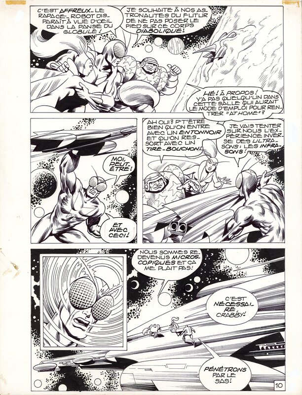 Jean-Yves Mitton - Mikros - MUSTANG 58 Page 12 - Comic Strip