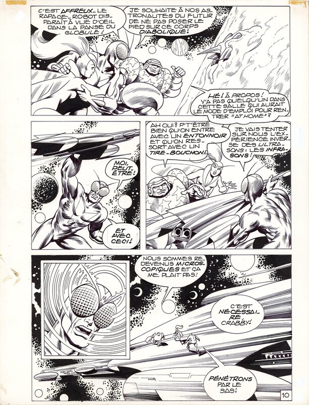 Jean-Yves Mitton - Mikros - MUSTANG 58 Page 12 - Planche originale