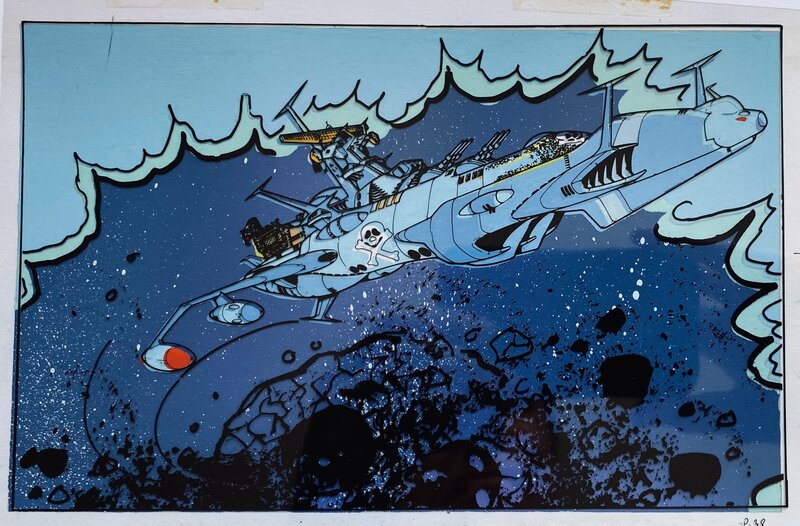 Leiji Matsumoto, Albator 'Le corsaire de l'espace' - Planche originale