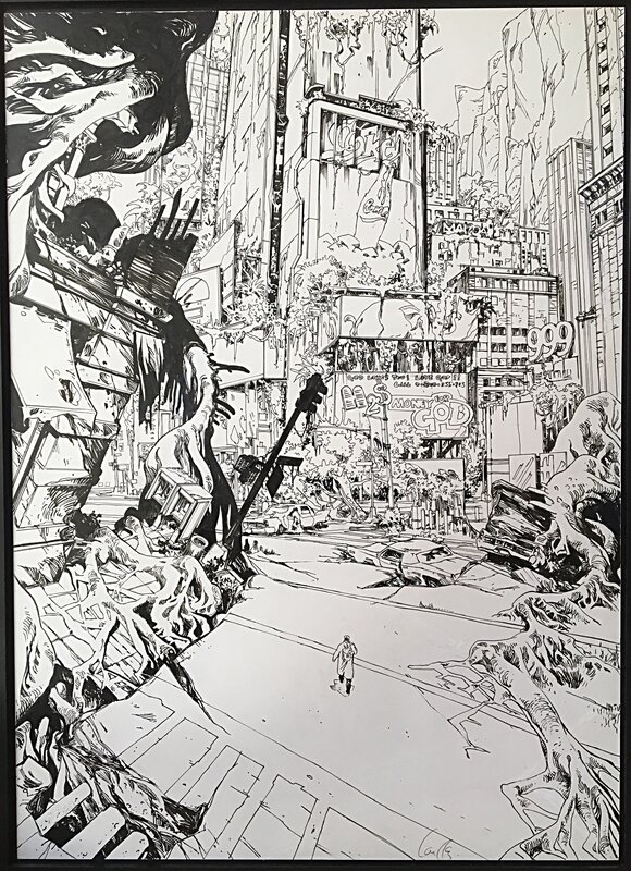 Mathieu Lauffray, Prophet T2 : Infernum in Terra - Page titre de l'EO du T2 - Comic Strip