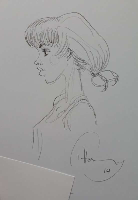 Céline by Thomas Von Kummant - Sketch