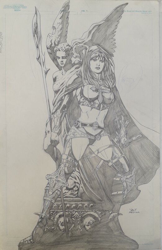 For sale - Magdalena by Lan Medina - Original Illustration