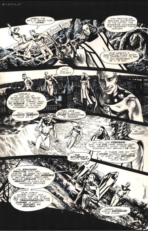Totleben: Miracleman 14 page 5 - Comic Strip