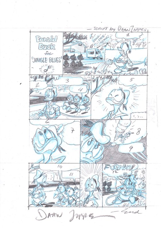 Daan Jippes, Daan Jipes | 2011 | Donald Duck Jingle - Œuvre originale