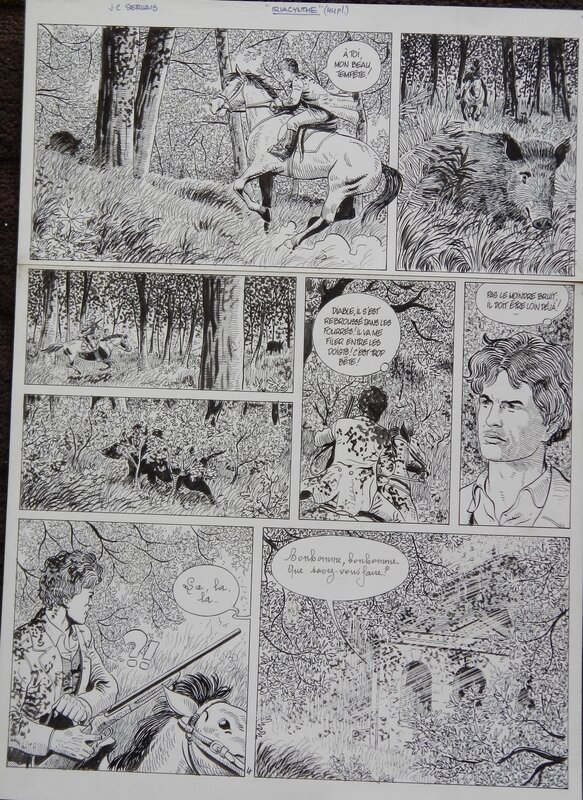 Iriacynthe by Jean-Claude Servais - Comic Strip