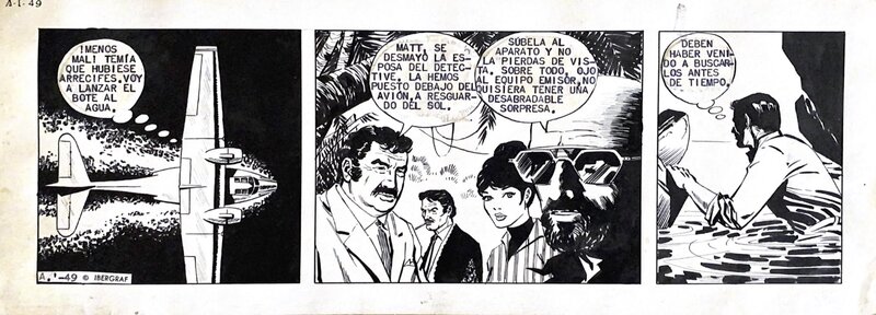 Suso Peña, Drake & Drake, date, 49 - Comic Strip
