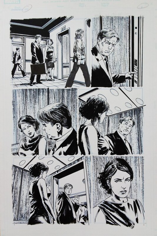 Michael Lark, Stefano Gaudiano, Daredevil # 103 p. 6 - Comic Strip