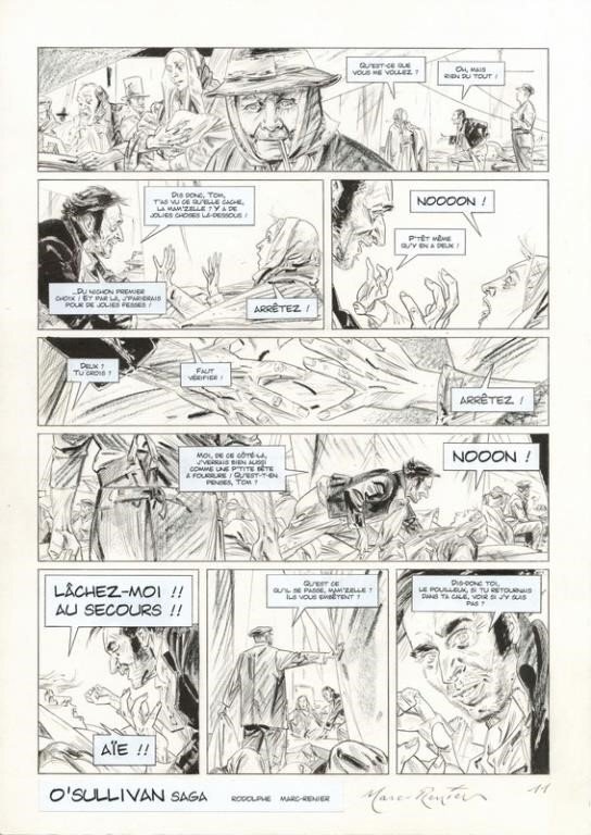 Marc-Renier, O' SULLIVAN - PL 11 - VARIANTE - Comic Strip
