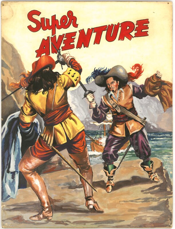 Super AVENTURE ! par Pascal MILOCCO - Couverture originale