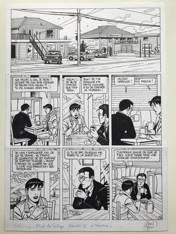 For sale - André Taymans, Caroline Baldwin tome 12 - Comic Strip