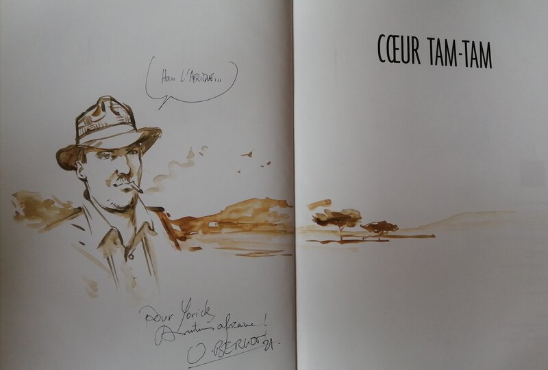 Olivier Berlion, Coeur Tam-Tam (one shot) - Sketch