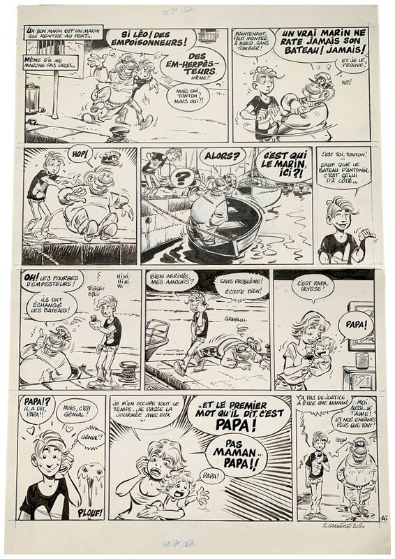 Serge Carrère, Loïc Nicoloff, Leo LODEN T27 - SÈTE À HUÎTRES - P16 - Comic Strip