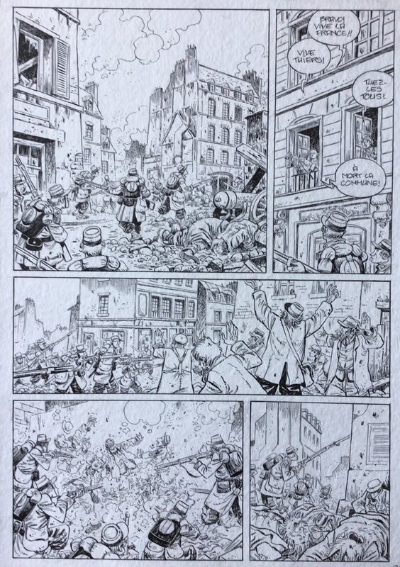 For sale - Xavier Fourquemin, Communardes ! - T.3 P.31 - Comic Strip