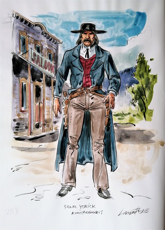 Jacques Lamontagne, Wild West T.2 Wild Bill - Sketch