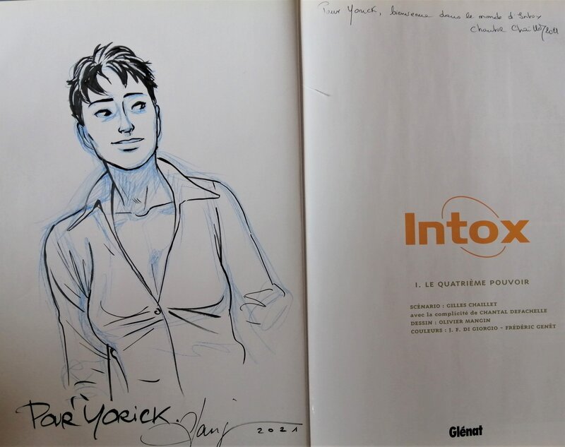 Olivier Mangin, Chantal Chaillet, Intox-T.1 Le quatrième pouvoir - Sketch