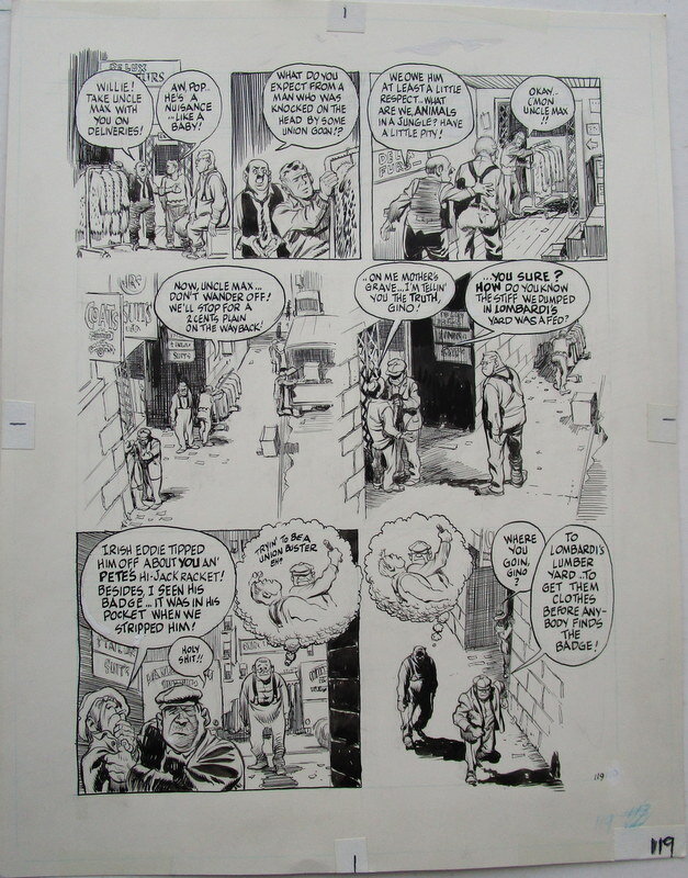 Will Eisner, A life force - page 119 - Planche originale