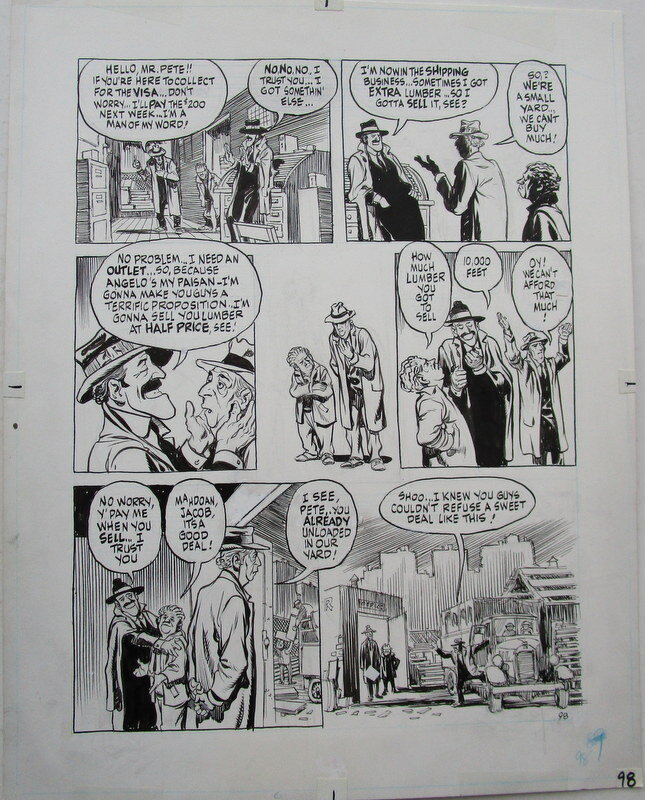 Will Eisner, A life force - page 98 - Planche originale
