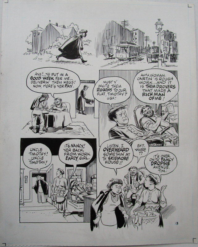 Will Eisner, Dropsie avenue - page 13 - Planche originale