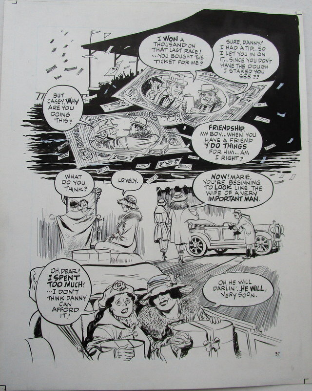 Will Eisner, Dropsie avenue - page 37 - Planche originale