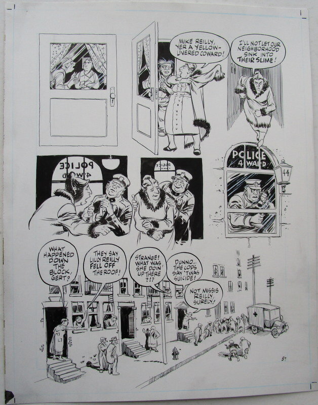 Will Eisner, Dropsie avenue - page 57 - Planche originale