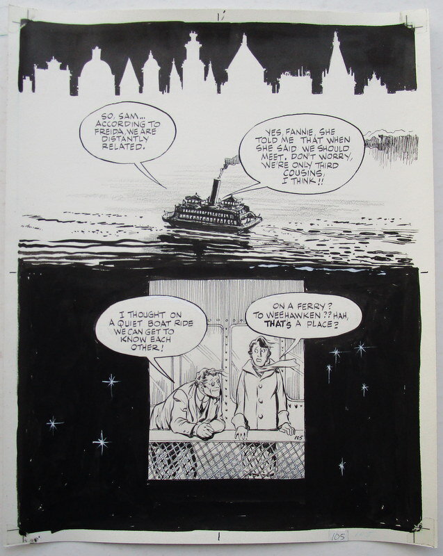 Will Eisner, Heart of the storm - page 105 - Planche originale