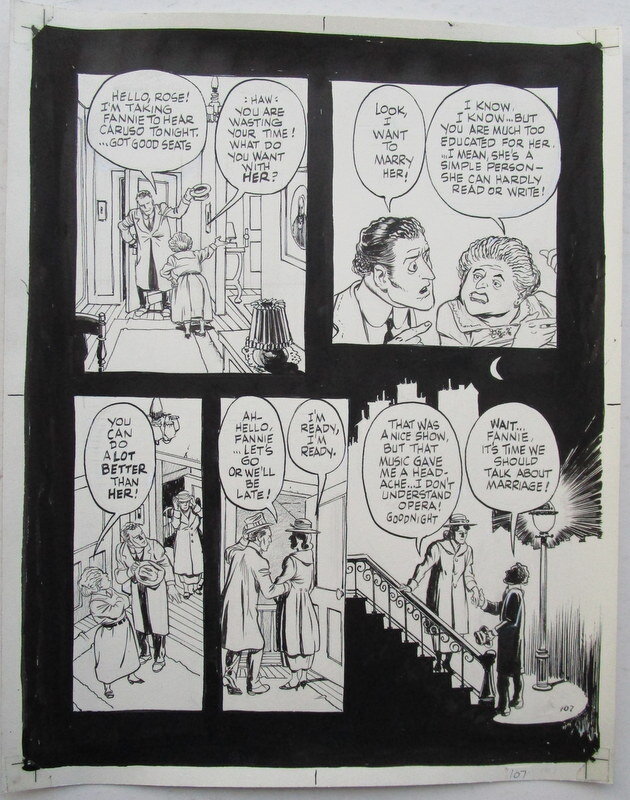 Will Eisner, Heart of the storm - page 107 - Planche originale