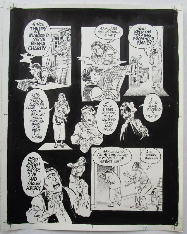 Will Eisner, Heart of the storm - page 110 - Planche originale