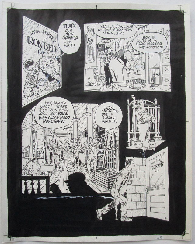 Will Eisner, Heart of the storm - page 113 - Planche originale