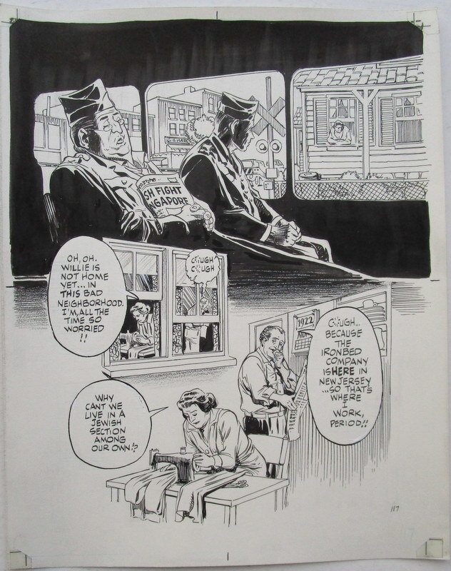 Will Eisner, Heart of the storm - page 117 - Planche originale