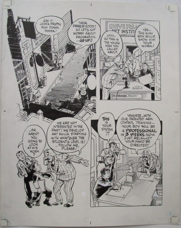 Will Eisner, Heart of the storm - page 126 - Planche originale