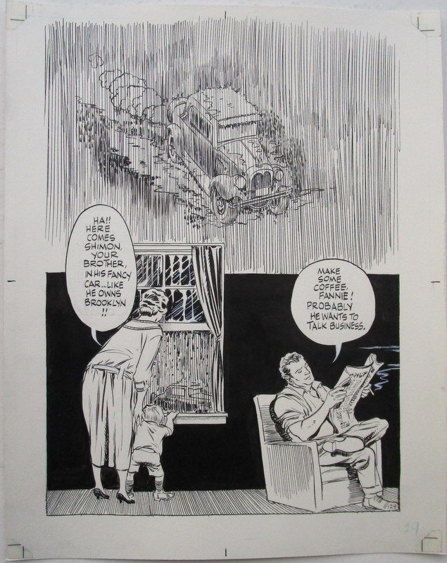 Will Eisner, Heart of the storm - page 129 - Planche originale