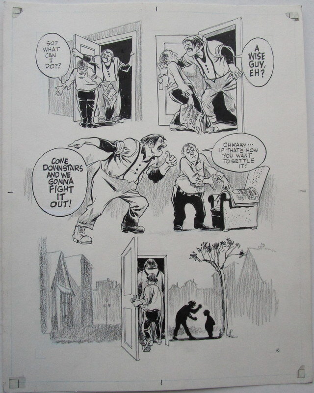 Will Eisner, Heart of the storm - page 16 - Planche originale