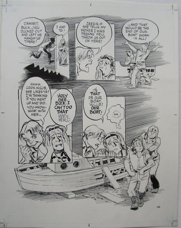 Will Eisner, Heart of the storm - page 166 - Planche originale