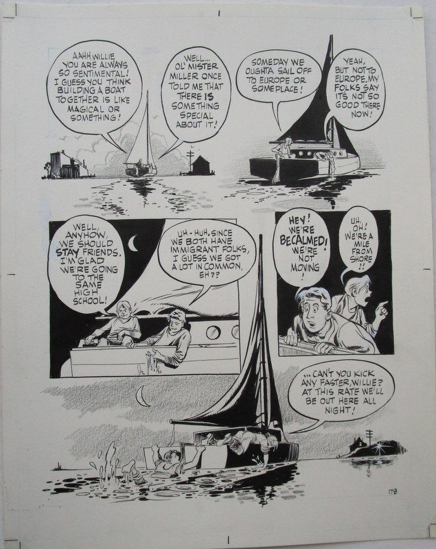 Will Eisner, Heart of the storm - page 178 - Planche originale