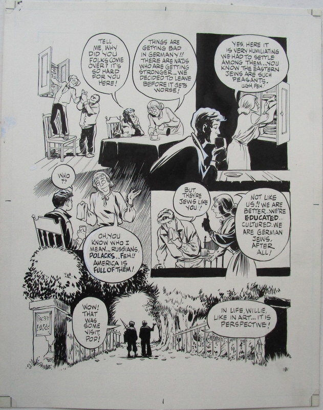 Will Eisner, Heart of the storm - page 181 - Planche originale
