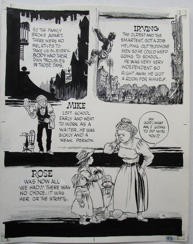Will Eisner, Heart of the storm - page 42 - Planche originale