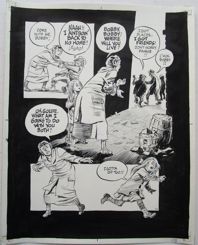 Will Eisner, Heart of the storm - page 54 - Planche originale