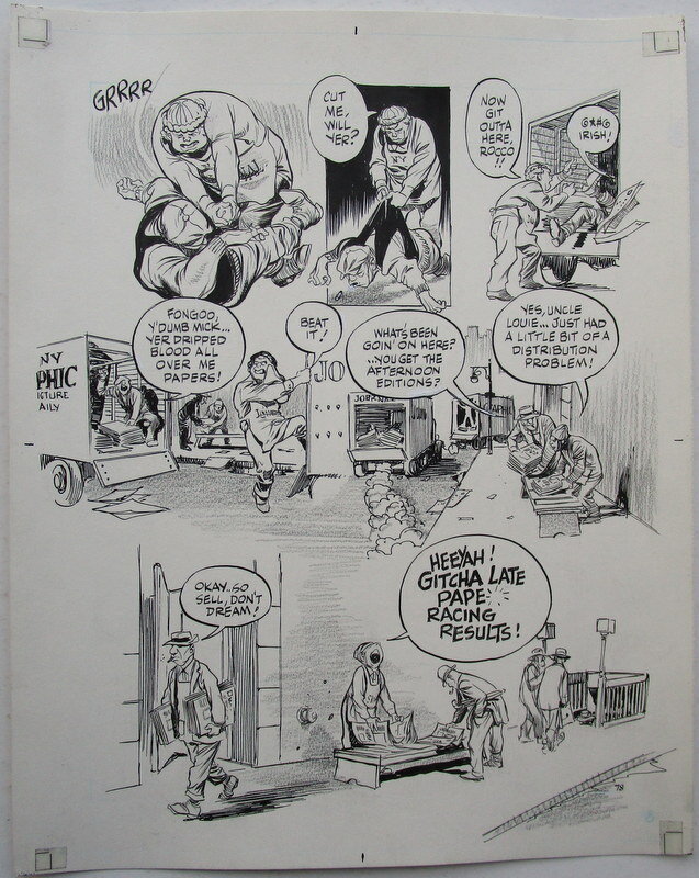 Will Eisner, Heart of the storm - page 78 - Planche originale